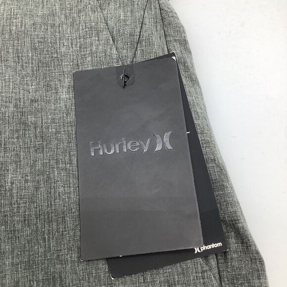 Hurley Mens Phantom Modern Fit Shorts Grey Size 32 (Actual 34) NWT - Picture 8 of 13